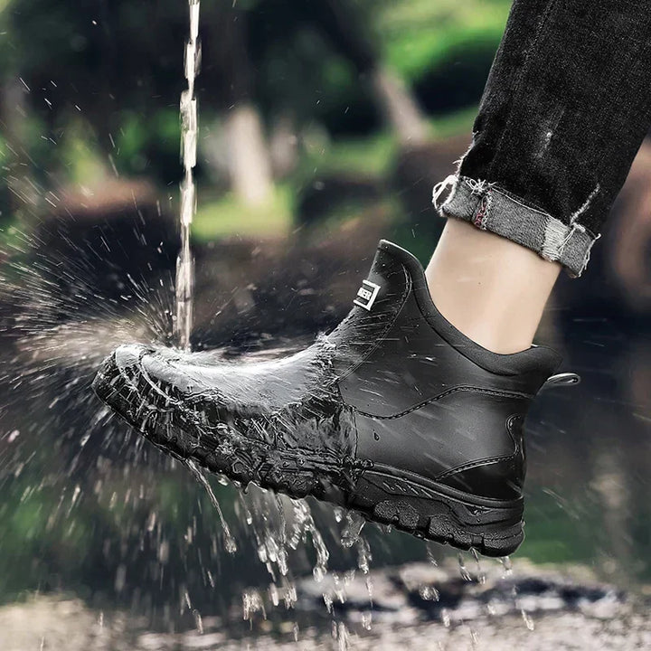 Damen Regenstiefel mit wasserdichtem Design und strapazierfähigen Sohlen