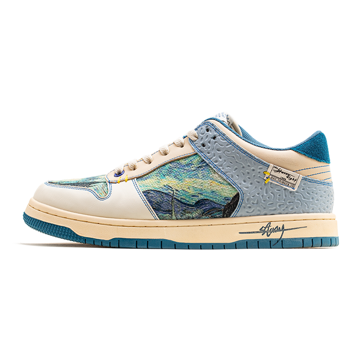 Künstlerische Unisex-Sneaker mit Sternennacht-Design und bequemer Sohle - Lior