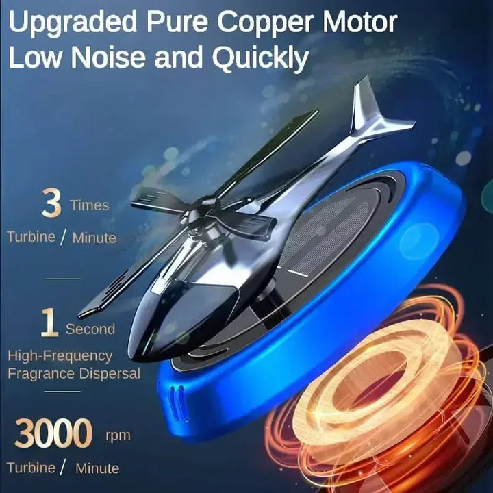 Sandsberg Car Air Freshener Perfume Helicopter Decoration Indoor Decoration Sandsberg Car Rotating Aromatherapy Perfume Diffuser