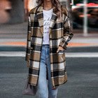 Fiorenza - Karierte Damenjacke mit Bequemer Passform