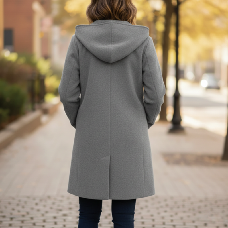 Mina - Winterjacke Damen mit Kapuze und Bequemer Passform