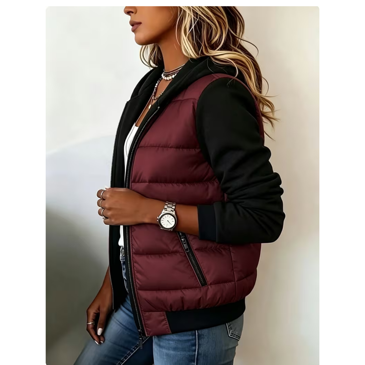 Mariam - Damenjacke mit Wattierung und Kapuze