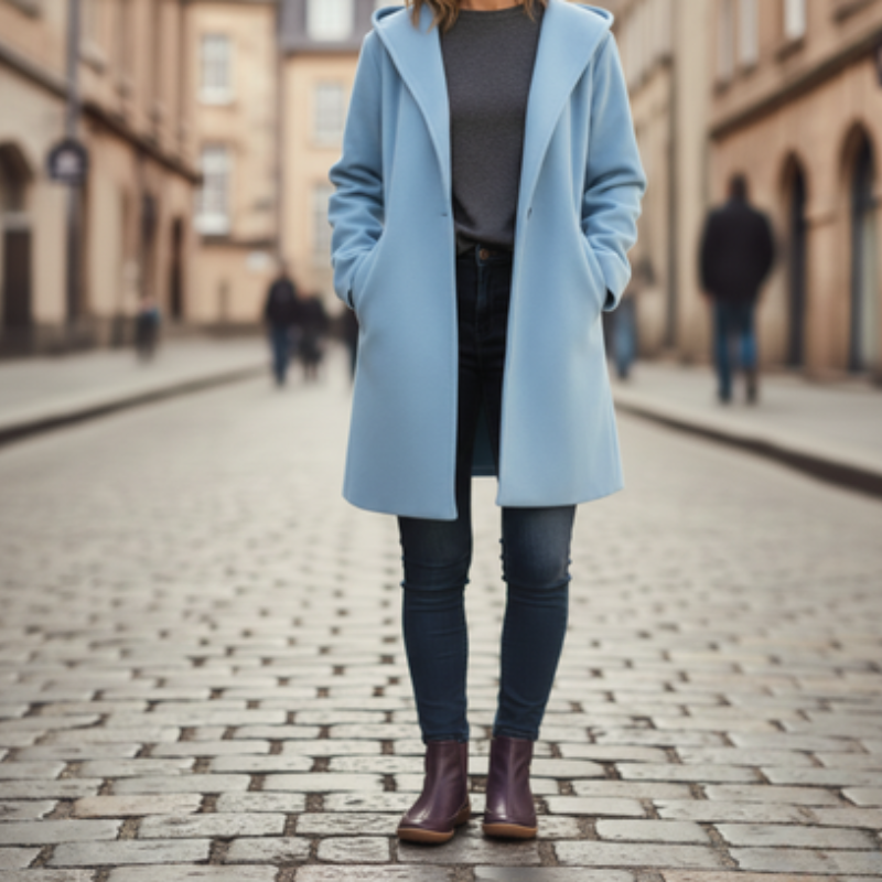 Mina - Winterjacke Damen mit Kapuze und Bequemer Passform