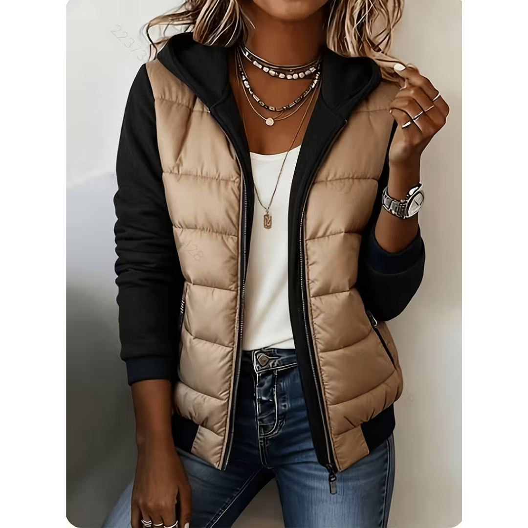 Mariam - Damenjacke mit Wattierung und Kapuze