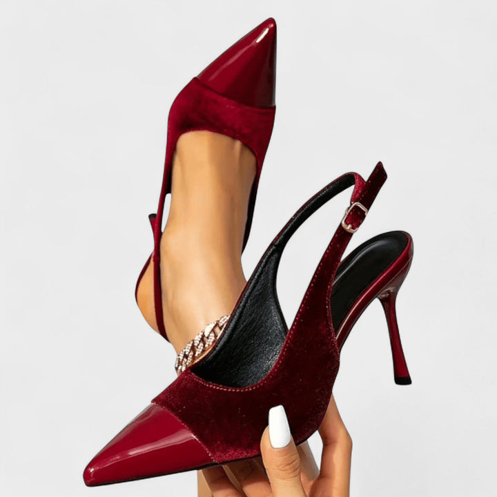 Sophie | Satin High Heels