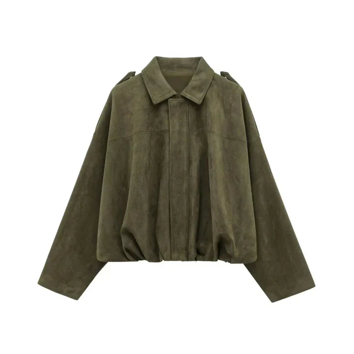 Wildlederjacke Damen | Wasserabweisend &amp; Atmungsaktiv