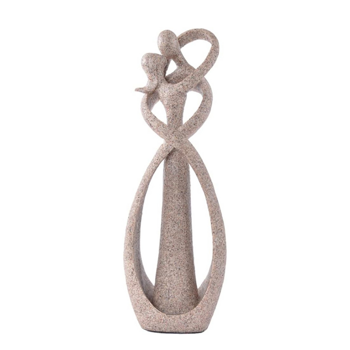 LoveKiss Duo | Romantic Resin Sculpture
