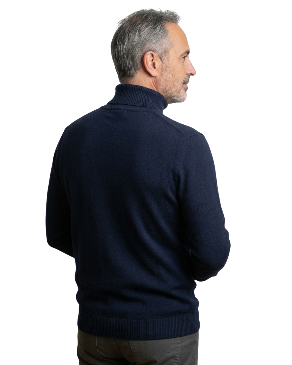 Harrison | Élégant pull à col roulé premium