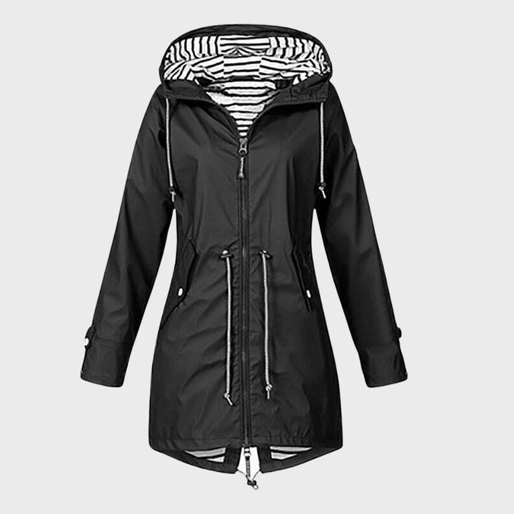 Trendige Lange Regenjacke für Damen - Carina