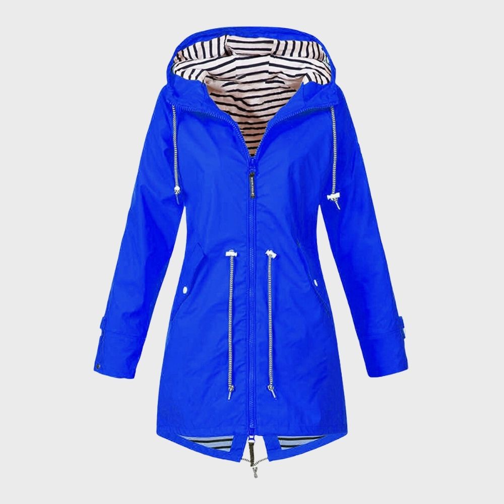 Trendige Lange Regenjacke für Damen - Carina