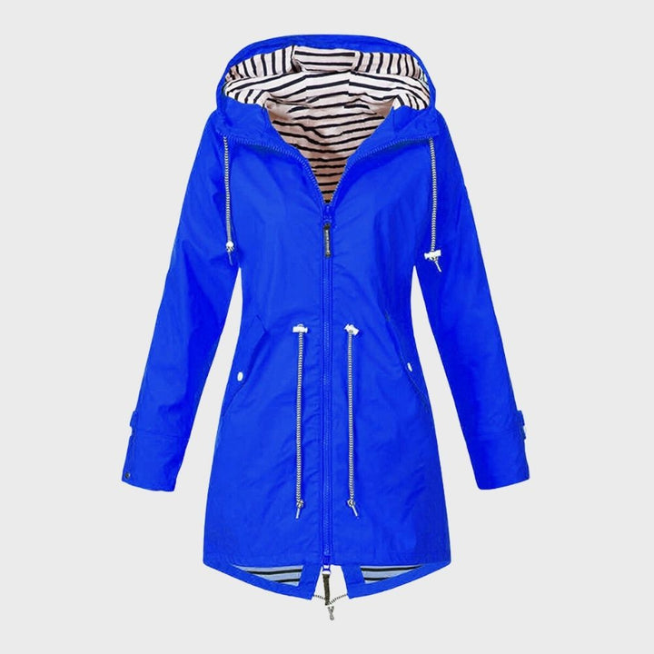 Trendige Lange Regenjacke für Damen - Carina