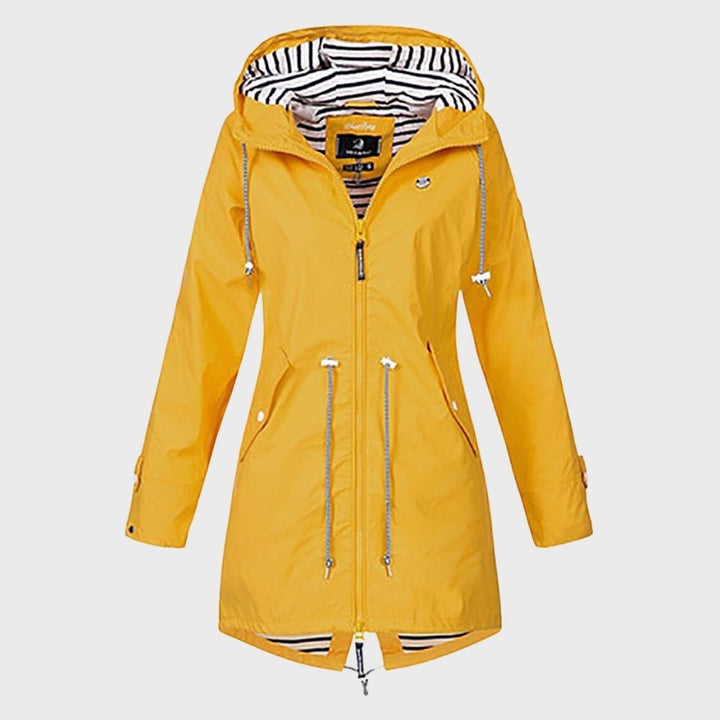 Trendige Lange Regenjacke für Damen - Carina
