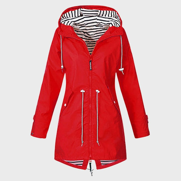Trendige Lange Regenjacke für Damen - Carina