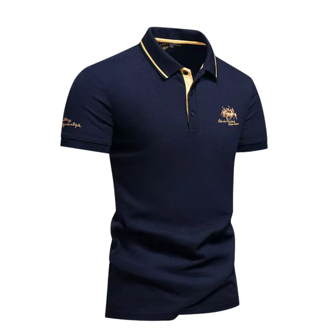 Armelio | Stilvolles Button-Up Alltags-Polo