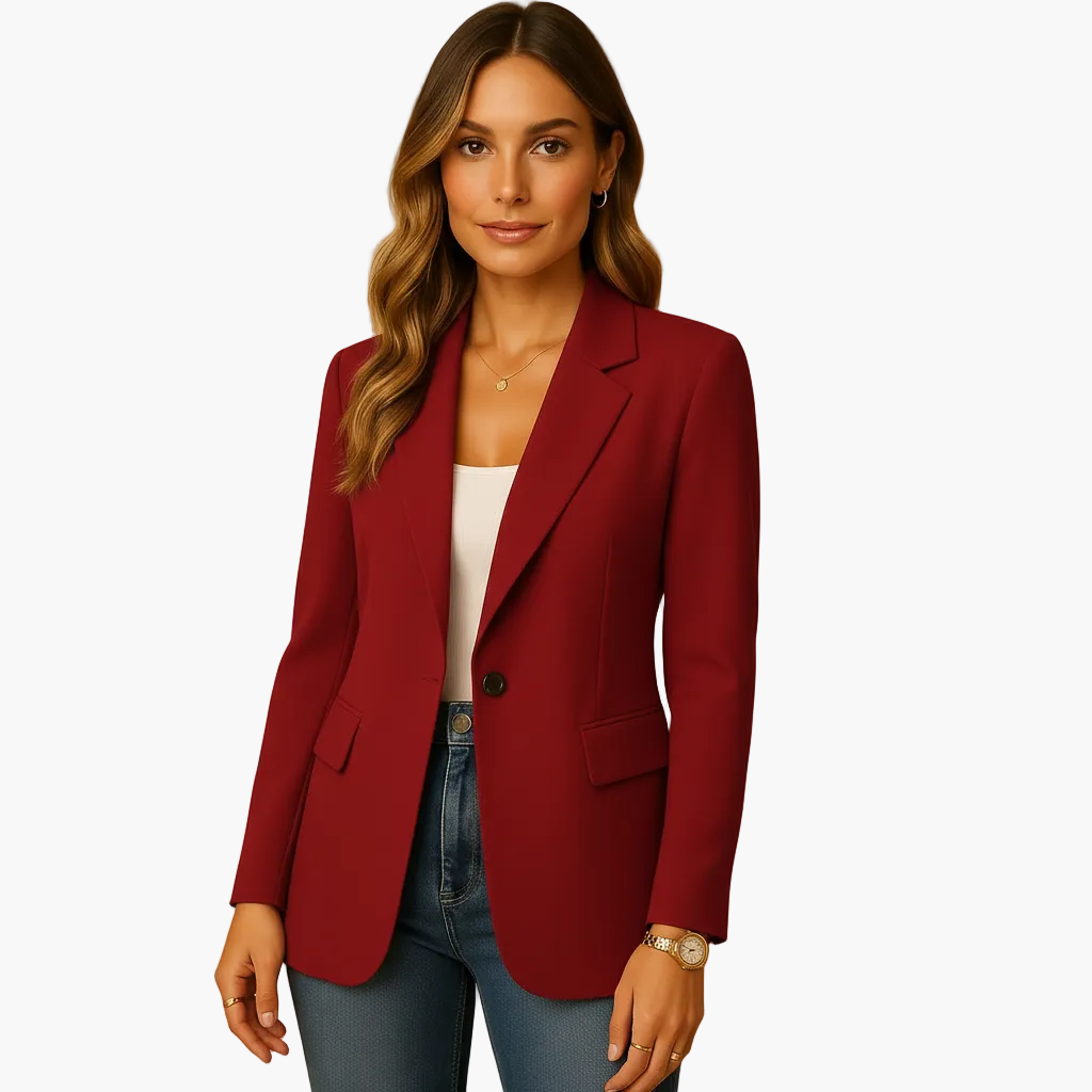 Damen Arbeitsjacke – Modern, Figurbetont, Vielseitig für Büro &amp; Freizeit