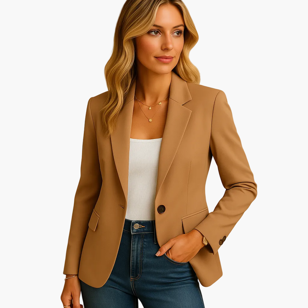 Damen Arbeitsjacke – Modern, Figurbetont, Vielseitig für Büro &amp; Freizeit