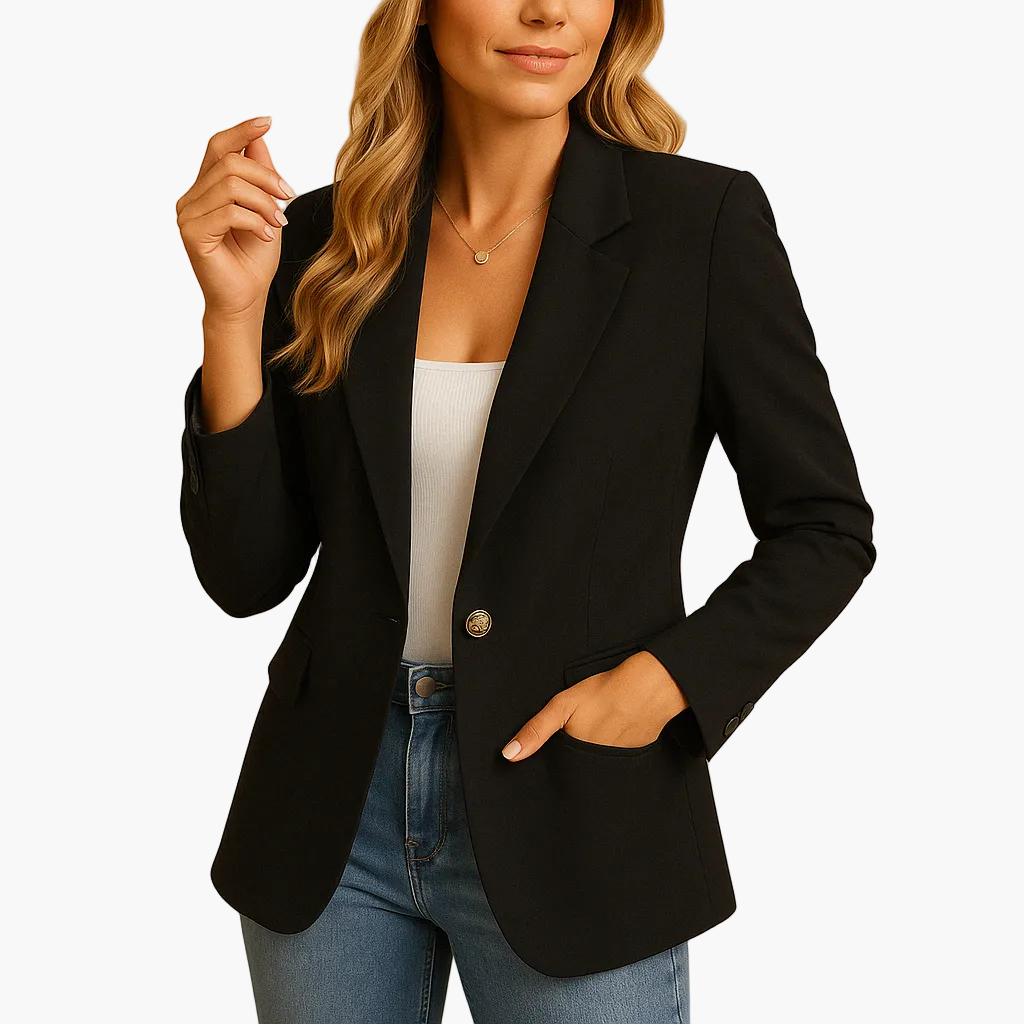 Damen Arbeitsjacke – Modern, Figurbetont, Vielseitig für Büro &amp; Freizeit