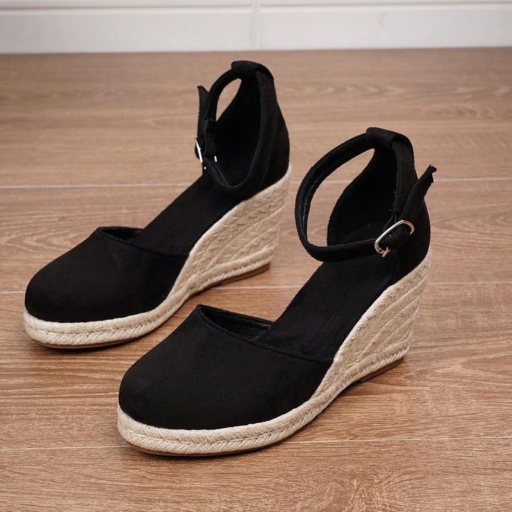 Anna | Women’s Casual Wedge Sandals with Ankle Strap