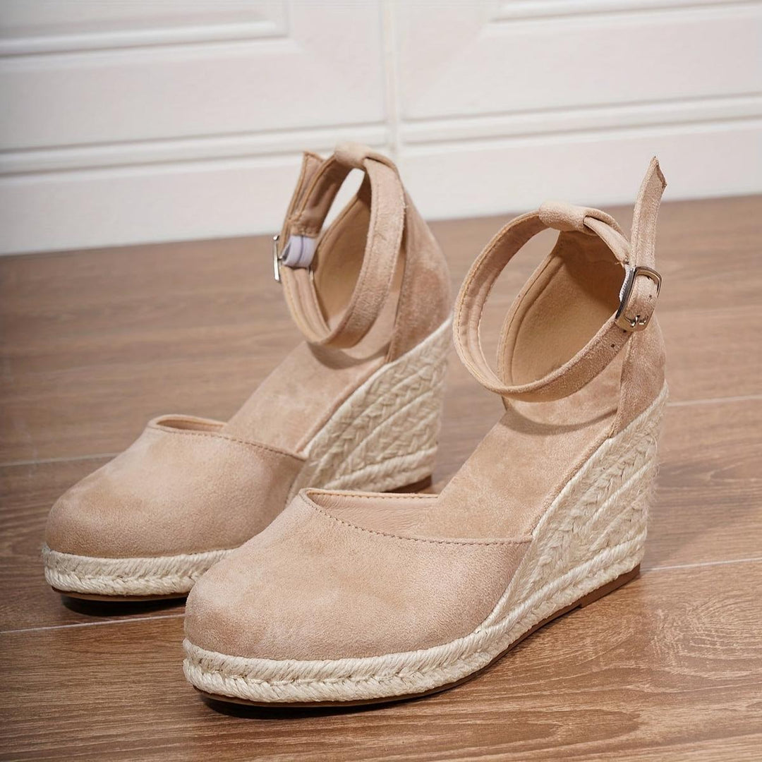 Anna | Women’s Casual Wedge Sandals with Ankle Strap