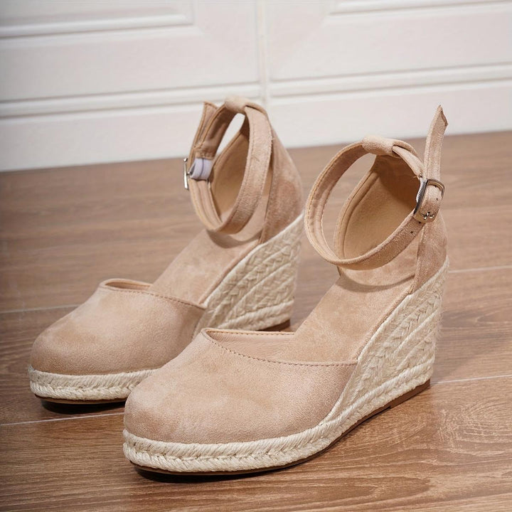 Anna | Women’s Casual Wedge Sandals with Ankle Strap