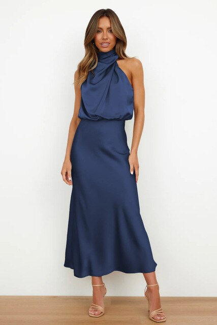 Damen Off-Shoulder Maxi Cocktailkleid – Bodycon Abendkleid für Galafeste