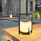 Solar Garden Lantern Cylinder | LED E27 | IP65 | Garden & Terrace
