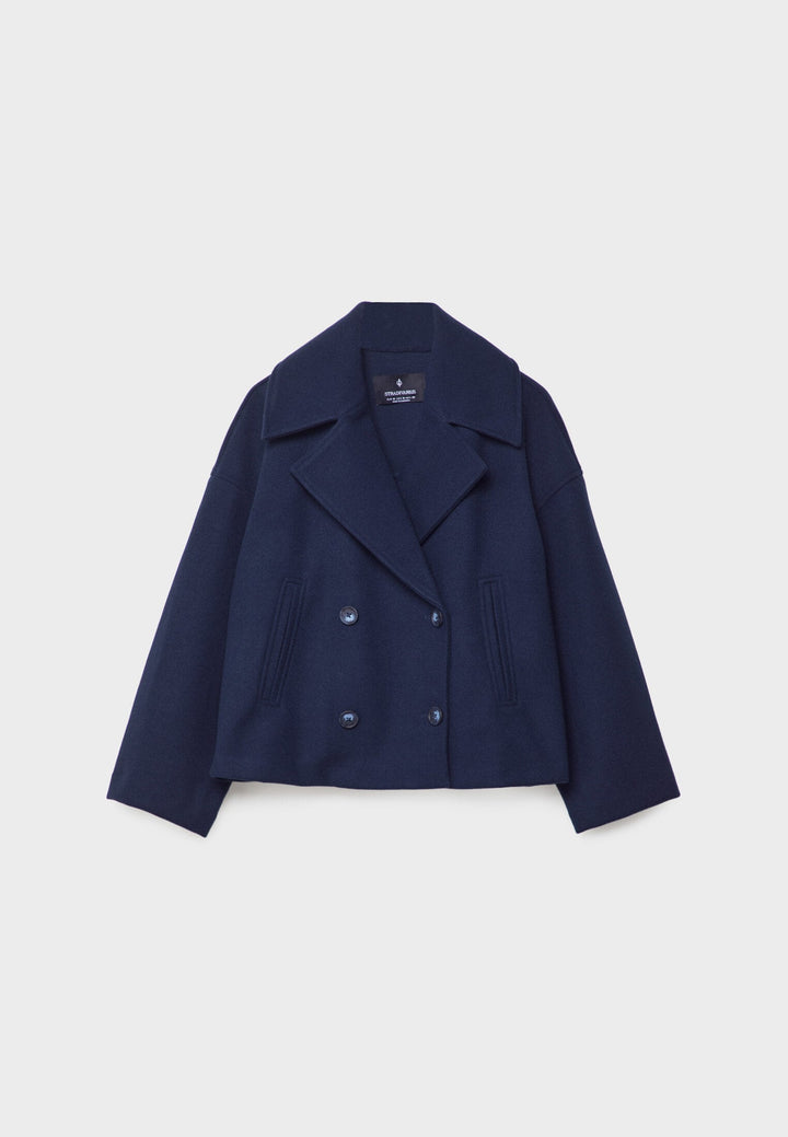 Mantel Damen - Kurzer Doppelt-gefütterter Mantel