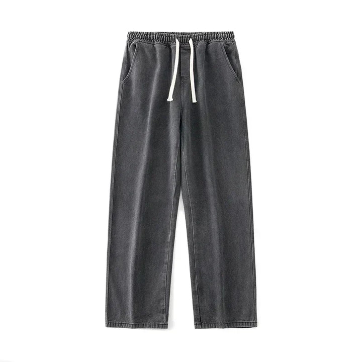 Jeans Herren - Weite Beinform Lockere Koreanische Jeans