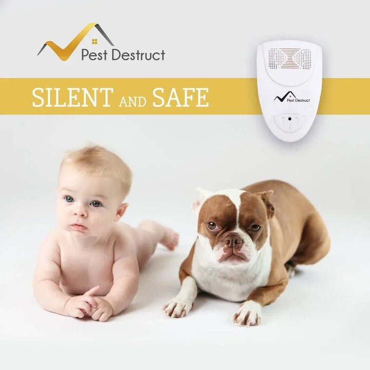 Ultrasonic Bed Bug Repeller - Get Rid of Bed Bugs Within 48 Hours
