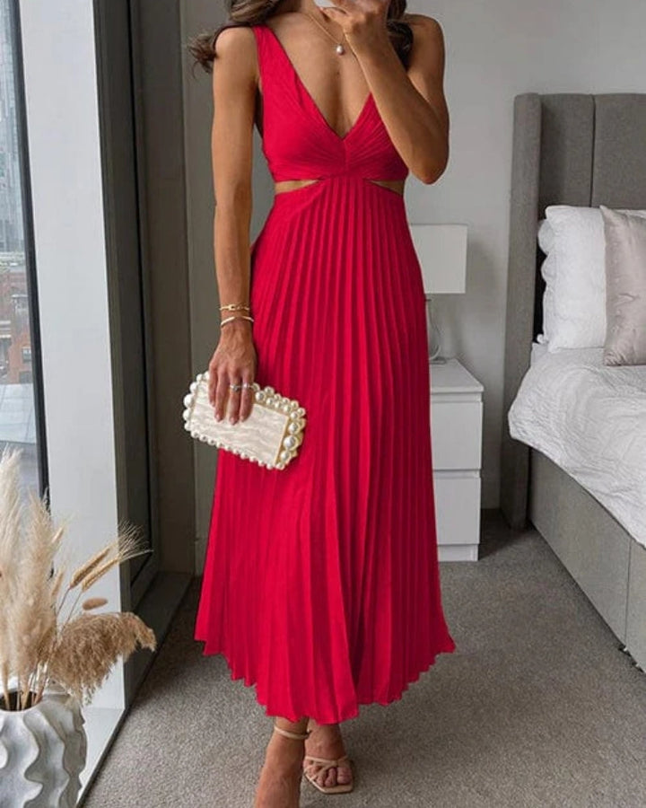 Elegant Midi Dress for Women | Wedding Guest Dress