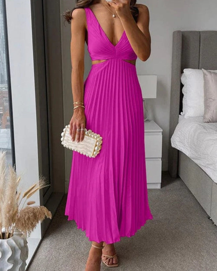 Elegant Midi Dress for Women | Wedding Guest Dress