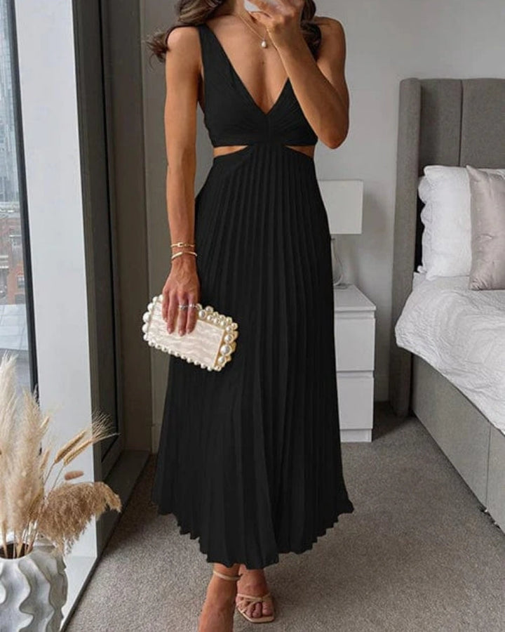 Elegant Midi Dress for Women | Wedding Guest Dress