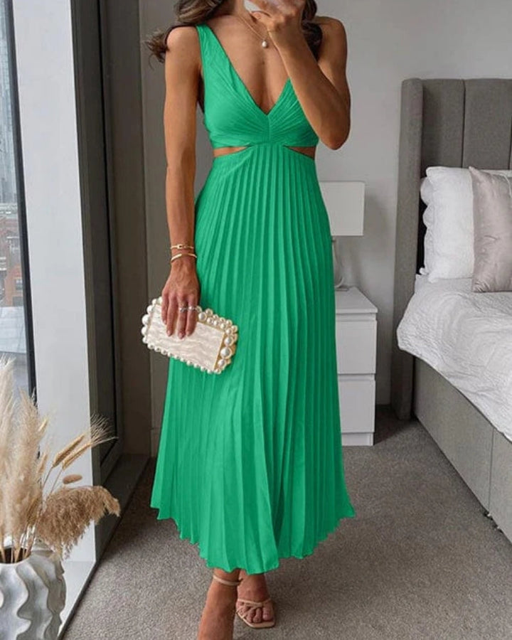 Elegant Midi Dress for Women | Wedding Guest Dress