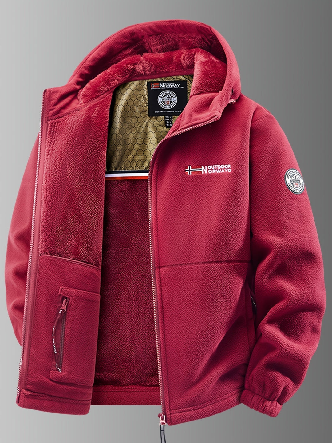 NATHANIEL - Thermo-Fleece Winterjacke