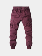 Niel | Joggeur cargo homme multipoches bords-côtes anthracite