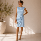 Sleeveless Ladies Evening Dress | Midi