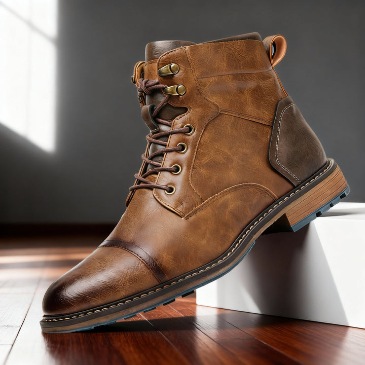 Aldric | Bottines à lacets pour hommes avec bout renforcé