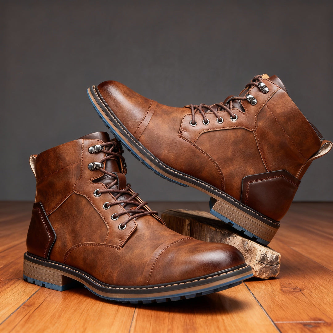 Aldric | Bottines à lacets pour hommes avec bout renforcé