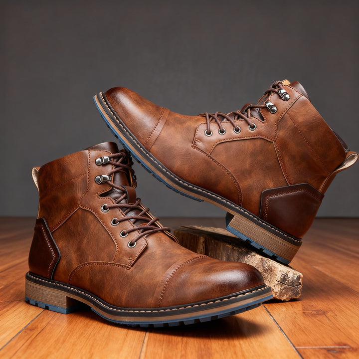 Aldric | Bottines à lacets pour hommes avec bout renforcé