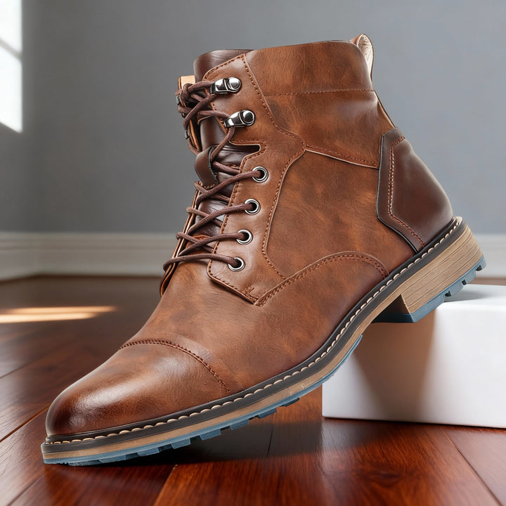 Aldric | Bottines à lacets pour hommes avec bout renforcé