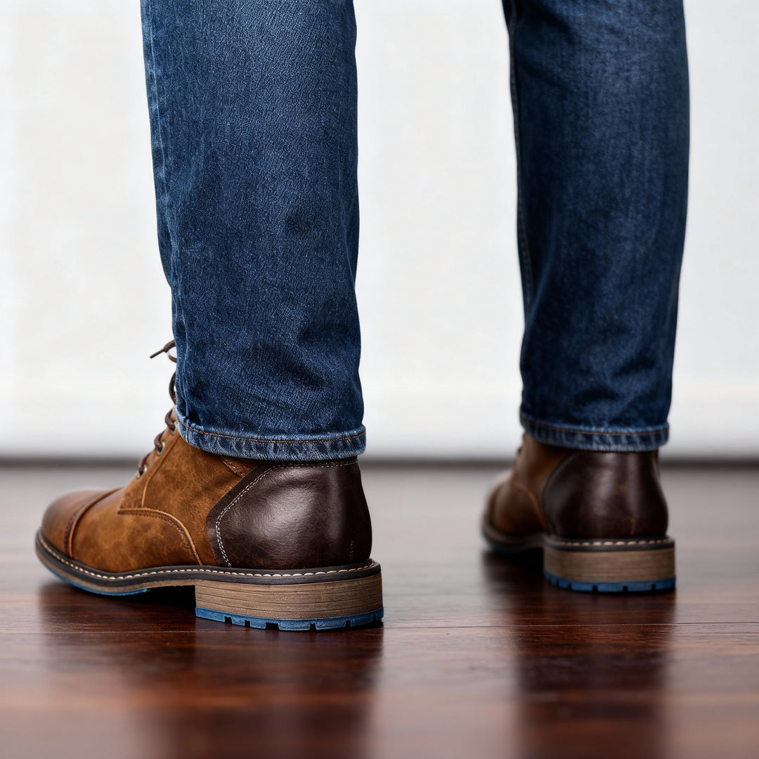 Aldric | Bottines à lacets pour hommes avec bout renforcé