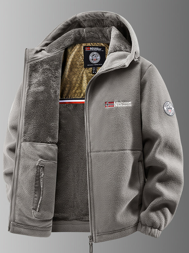 NATHANIEL - Thermo-Fleece Winterjacke