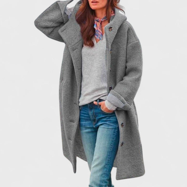 Damen Stadtjacke mit modernem Design und funktionalen Taschen