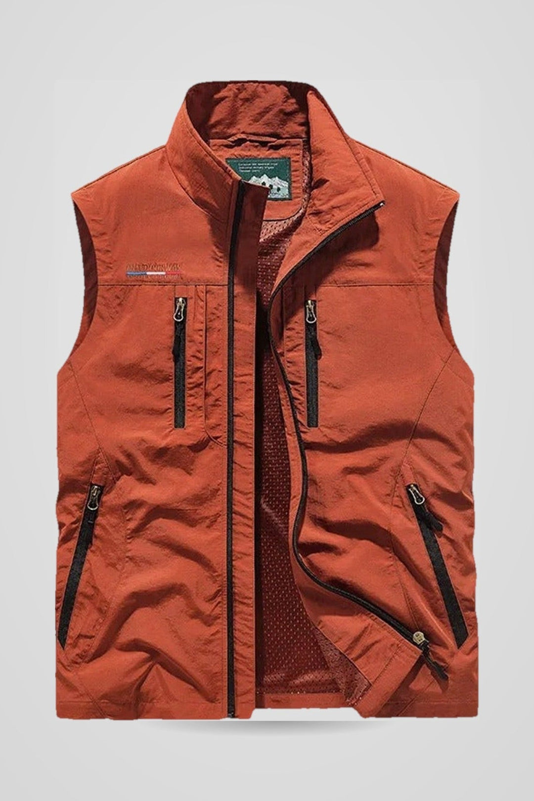 Lachlan | Herren Zip-Front Übergroßes Gepolstertes Gilet für den Alltag