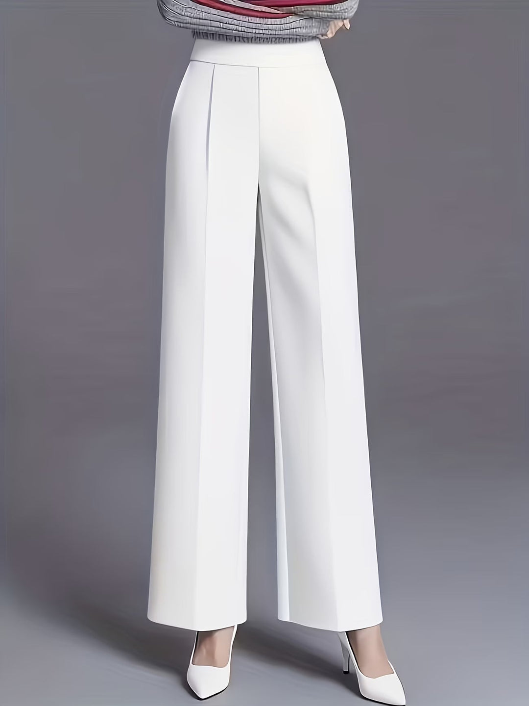 Eviana | Elegante Hochtaillierte Hose mit Schrägtaschen