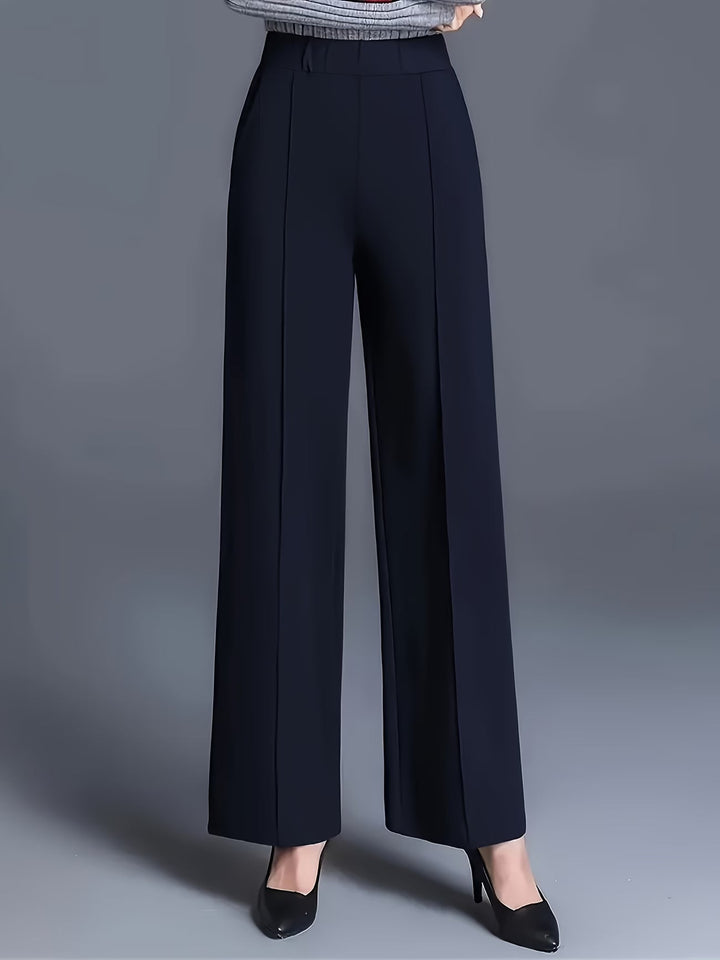 Eviana | Elegante Hochtaillierte Hose mit Schrägtaschen