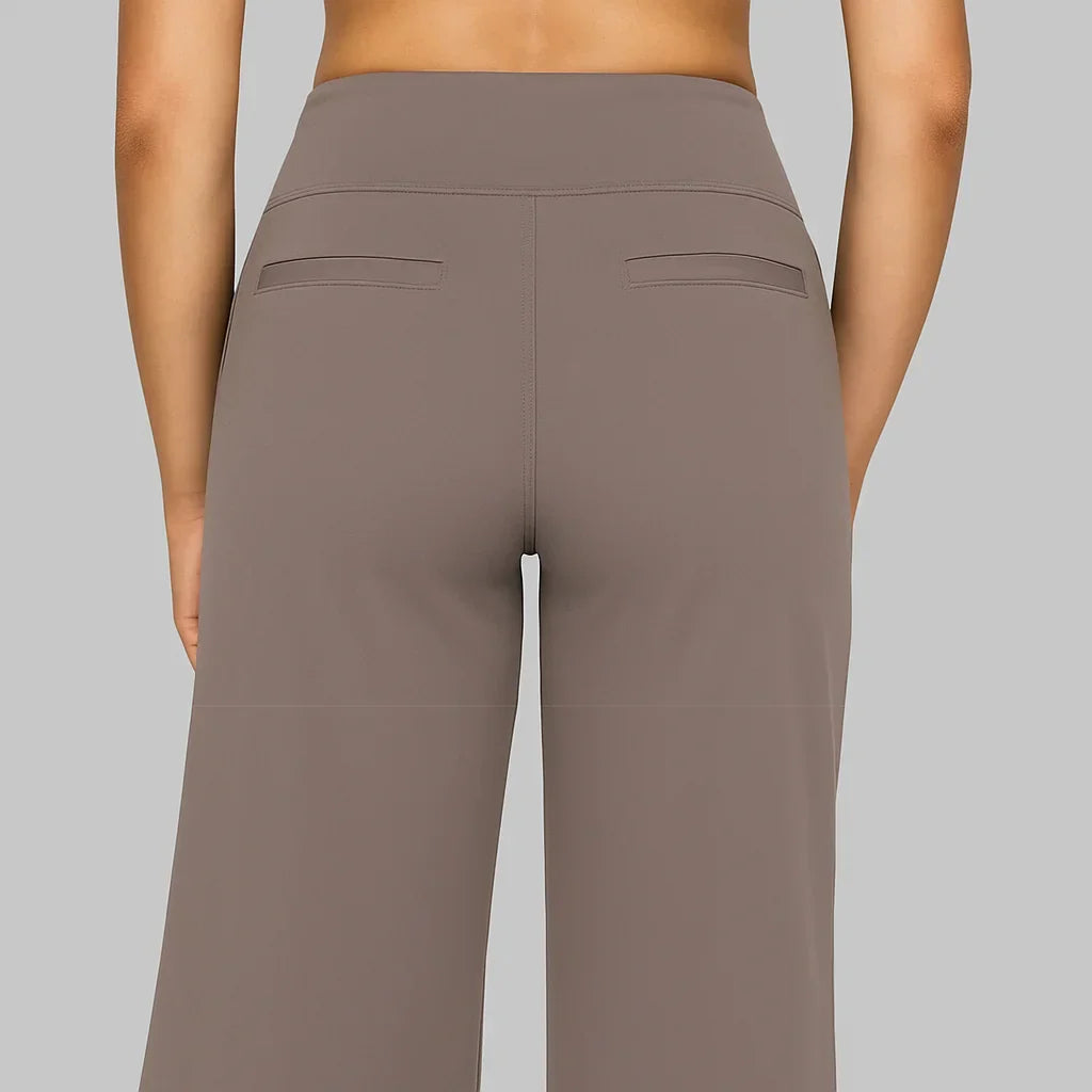 Pantalon Lia Stretch | Pantalon pour femme à la coupe confortable et au tissu stretch doux