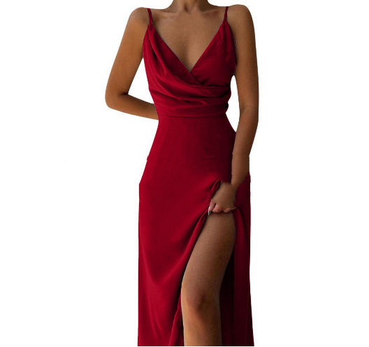 SIRENA – Luxe Print Slip Dress