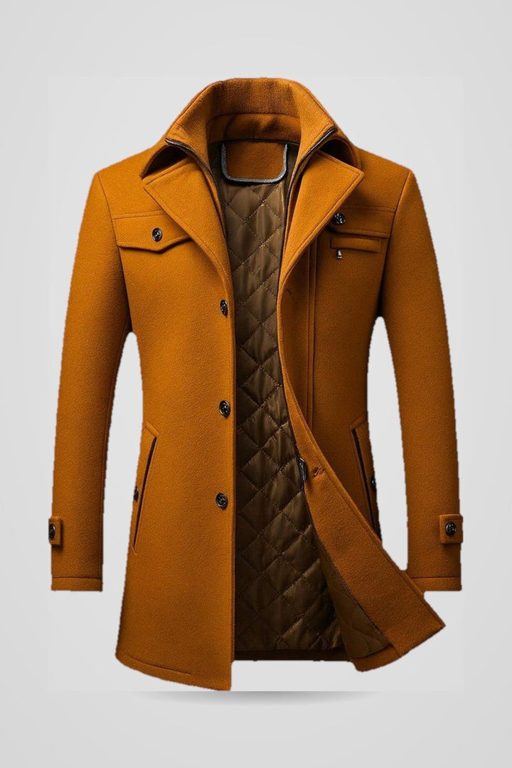 Lambert | Herren Steppjacke mit Reißverschluss für kaltes Wetter