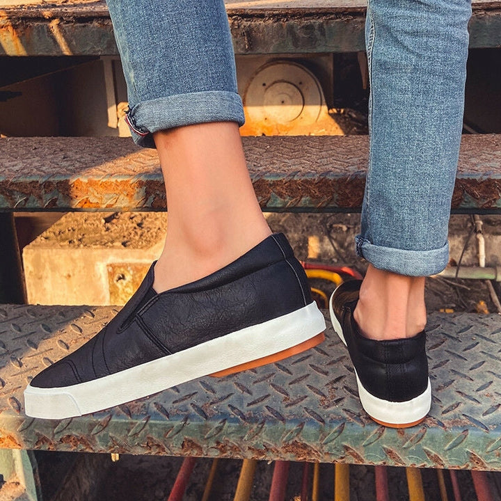 Leren Herren Slip-On Sneakers – Jonas